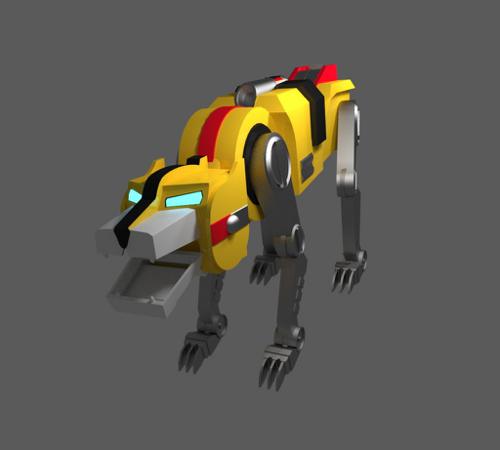 Voltron Yellow Lion preview image
